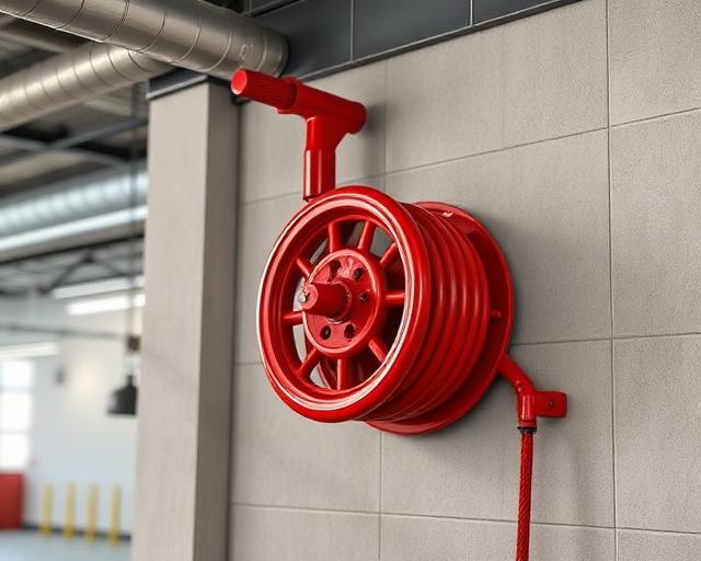 Fire Hose Reel at Harbour House
