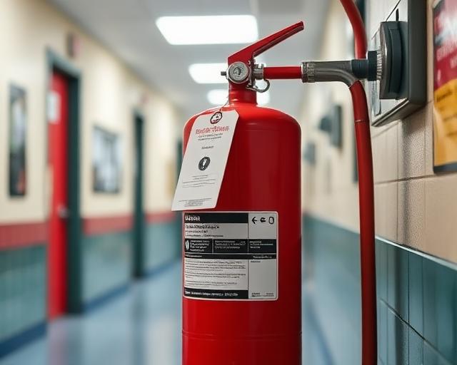 Water Extinguisher at Greenfield School